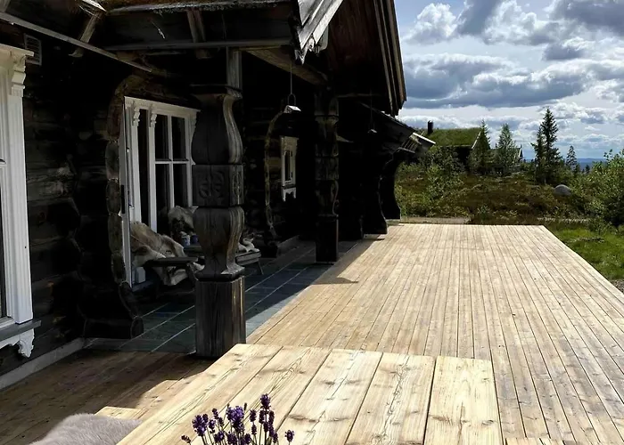 Large And Cozy Family With Sauna Hébergement de vacances Trysil